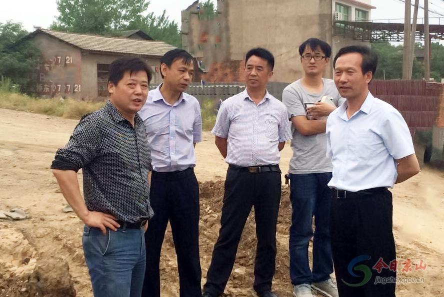 张少红检查宋河镇项目建设及易地扶贫搬迁工作_今日京山新闻网