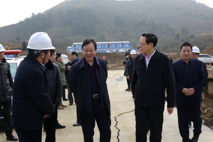 赵俊到京山调研重点项目建设