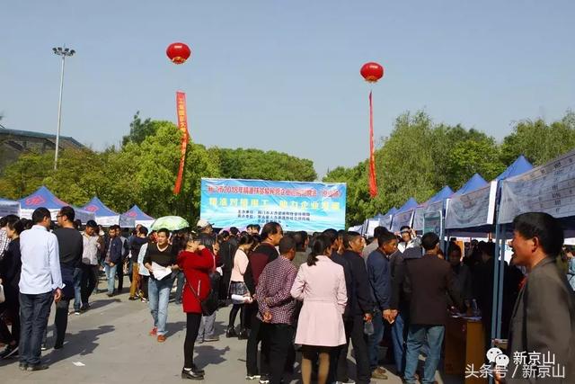 京山举办精准扶贫劳务输转助推民营企业发展大型人才招聘会