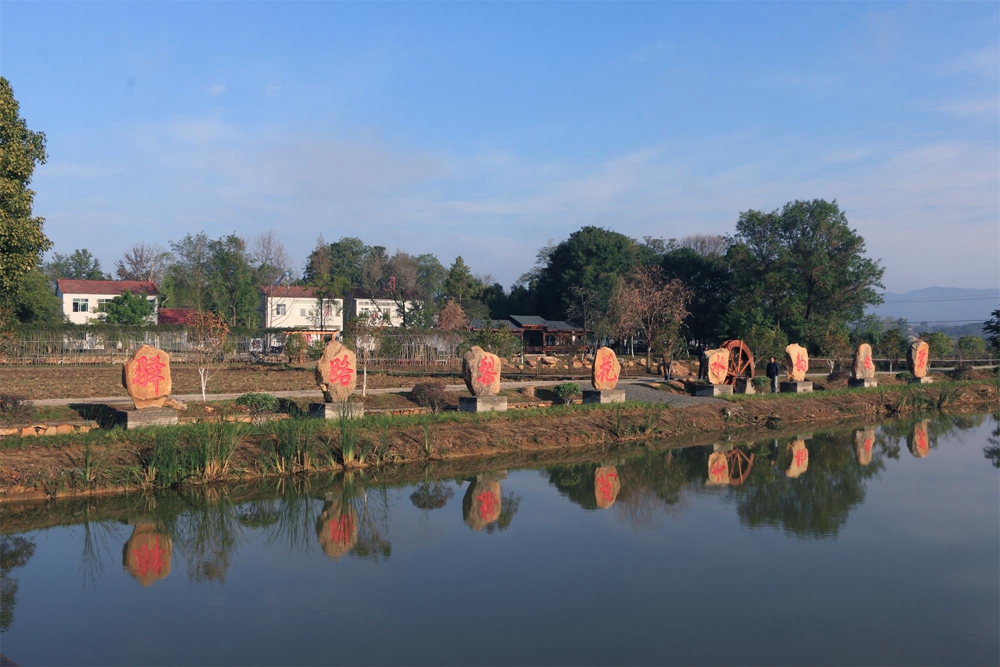 记者走基层:美丽乡村进行时之孙桥镇牛车河村_今日京山新闻网