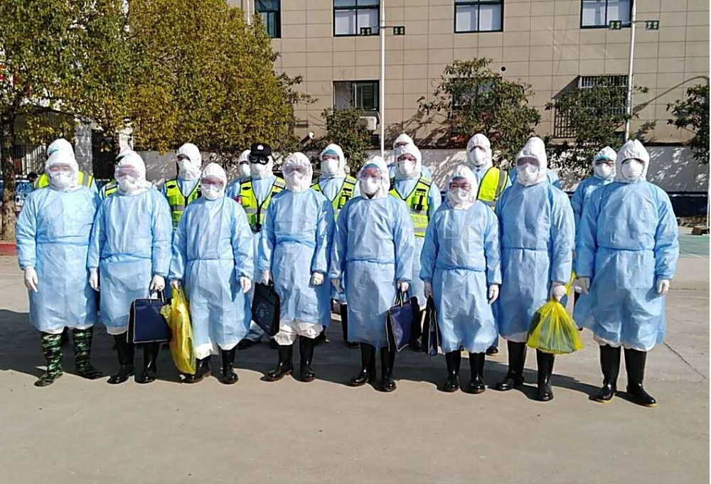 【让党旗在防疫一线高高飘扬】罗店镇疫场中的"特种部队"