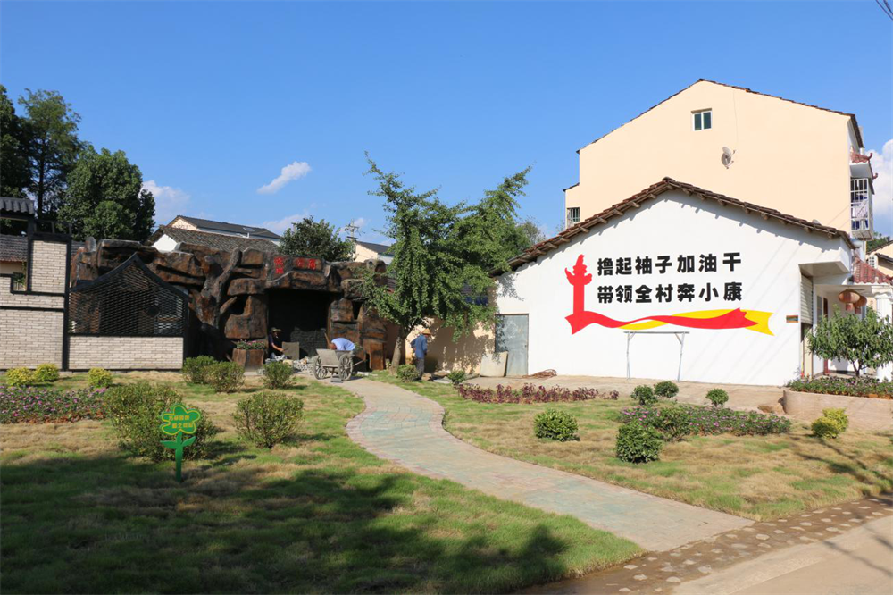 石龙镇田音村美丽乡村即将完工_今日京山新闻网