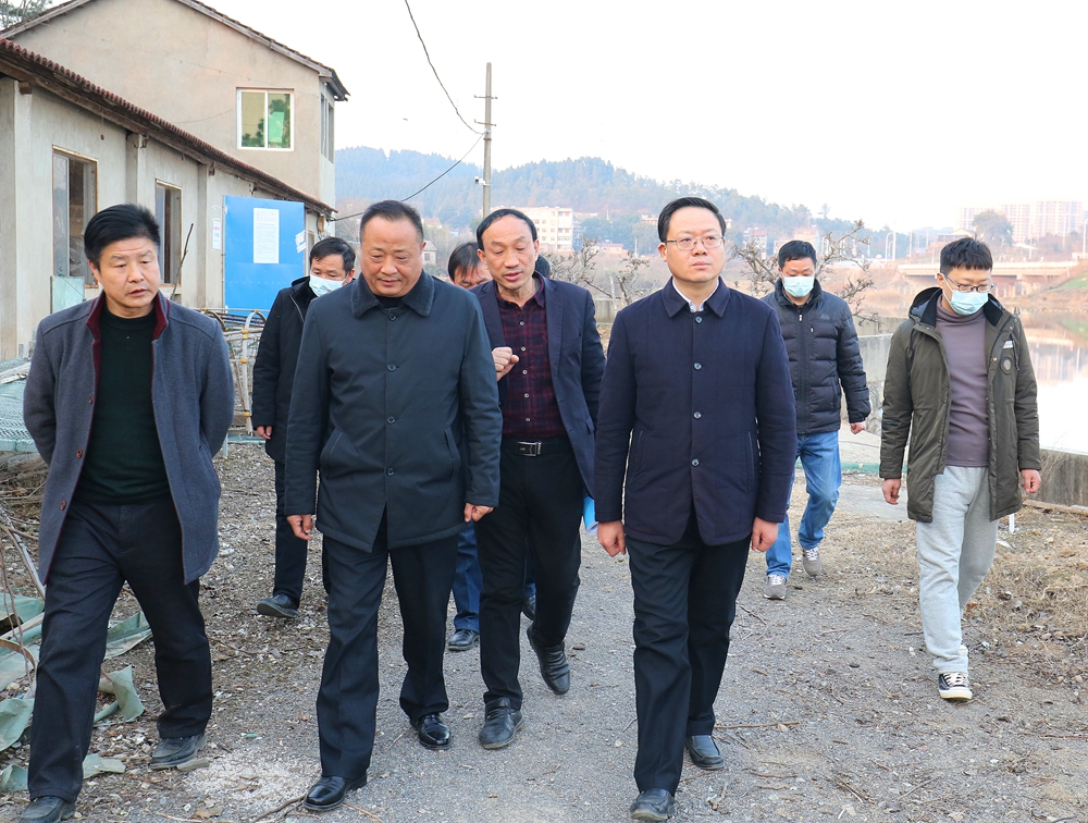 刘启华调研惠亭水库禁捕退捕工作_今日京山新闻网