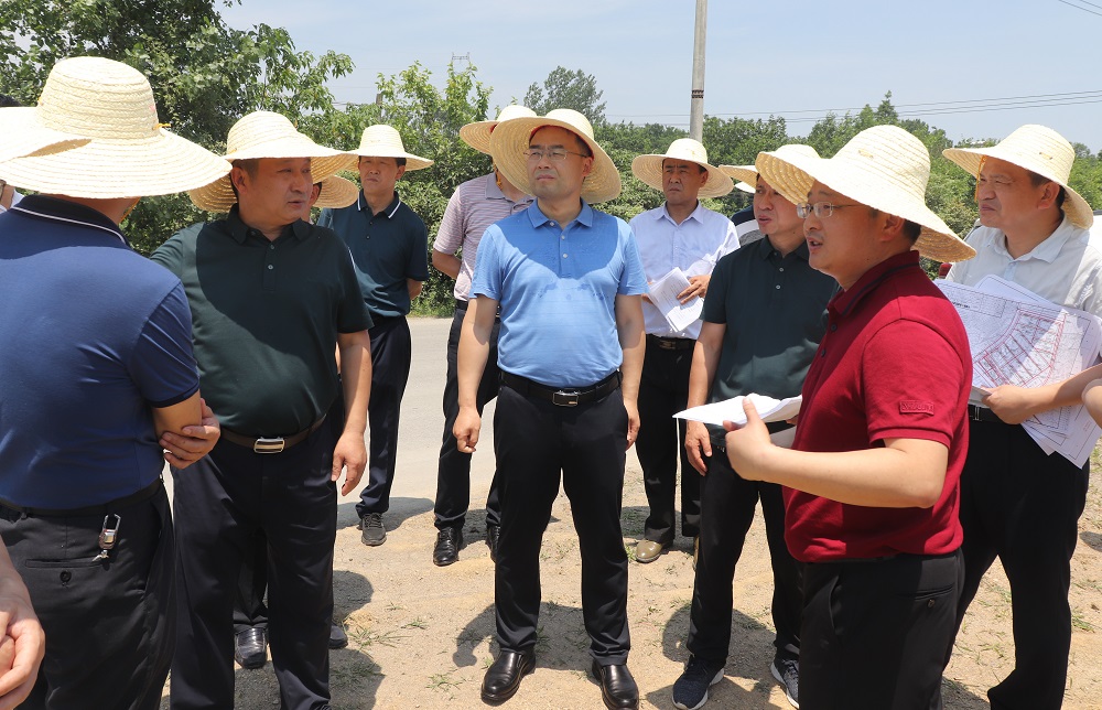 张勇专题调研重点项目建设