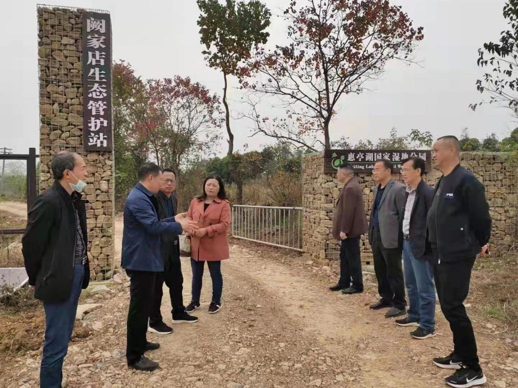 分别到温泉街道,孙桥镇,惠亭水库,八字门水库等地,围绕京山河湖治理